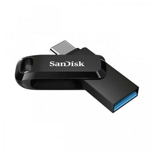 Флеш Диск Sandisk 256Gb Ultra Dual Drive Go SDDDC3-256G-G46 USB3.1 черный