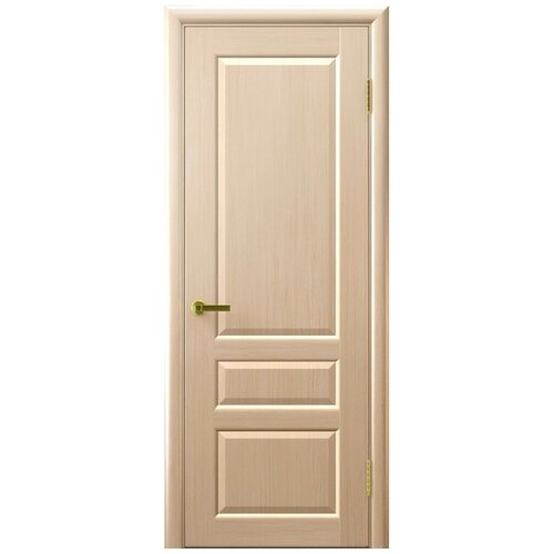 Межкомнатная дверь шпон Валентия 2 беленый дуб глухая