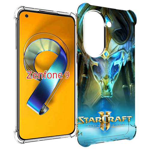 Чехол MyPads StarCraft II Legacy of the Void для Asus Zenfone 9 (AI2202) задняя-панель-накладка-бампер чехол mypads starcraft ii legacy of the void для infinix note 12 vip x672 задняя панель накладка бампер