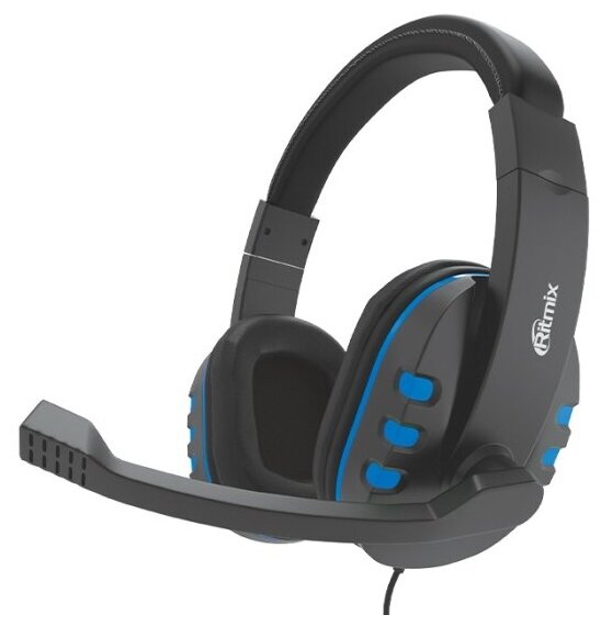 Гарнитура Ritmix RH-555M Gaming Blue (80001151)