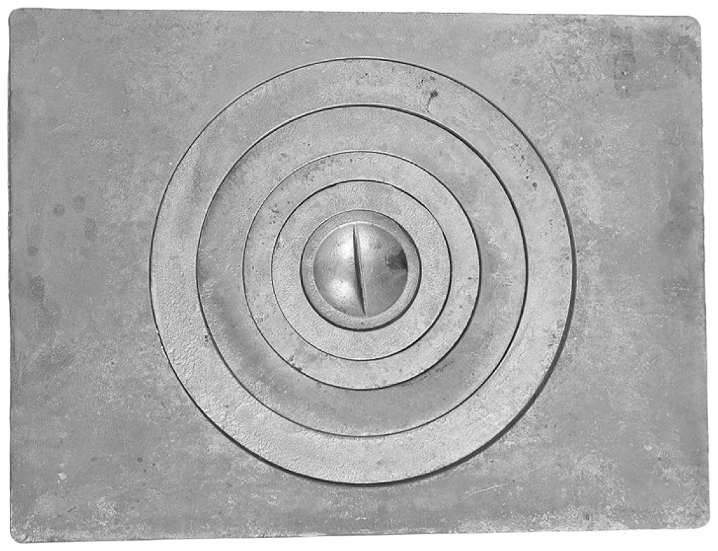 Плита 1-конфорочная П1-5 (Б) 705х530 под казан - фотография № 1