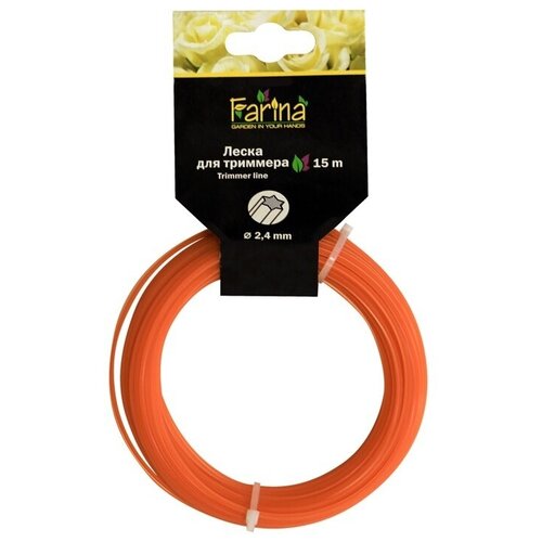 Леска для триммера 3.0мм*15м звезда 93373