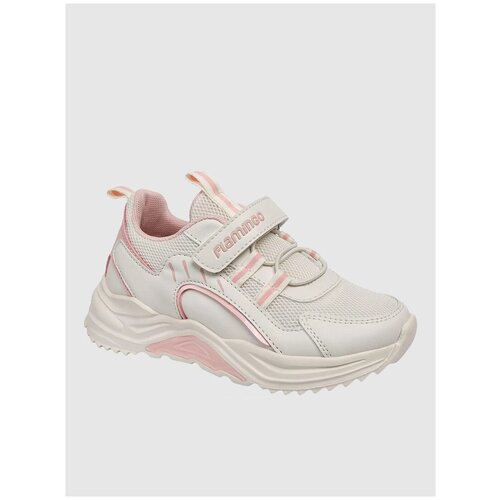 фото Кроссовки flamingo, ж цвет бежевый, размер 32