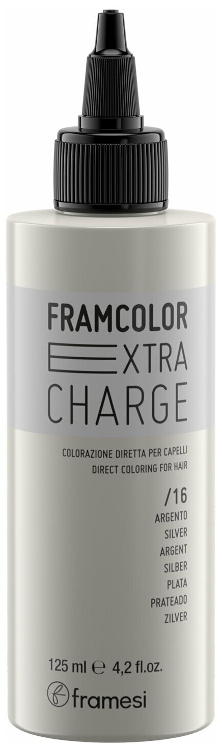 Framesi Краситель прямого действия Framcolor Extra Charge, Silver, 125 мл