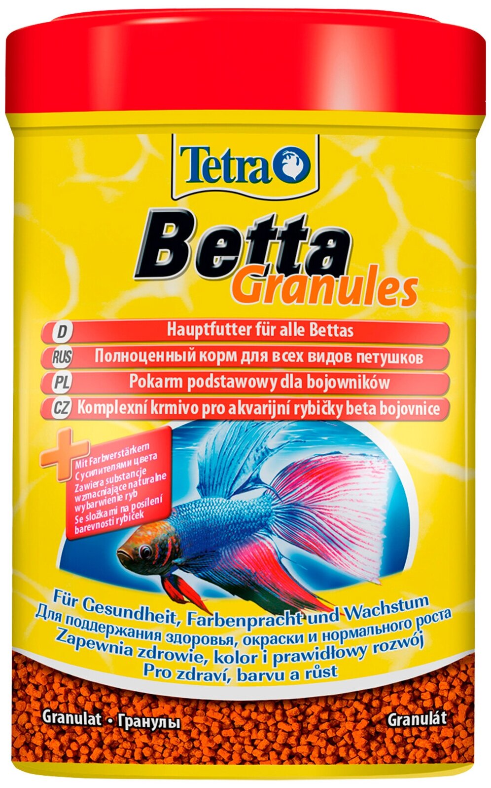 TetraBetta Granules корм для рыб в гранулах 5г (sachet) - фотография № 1