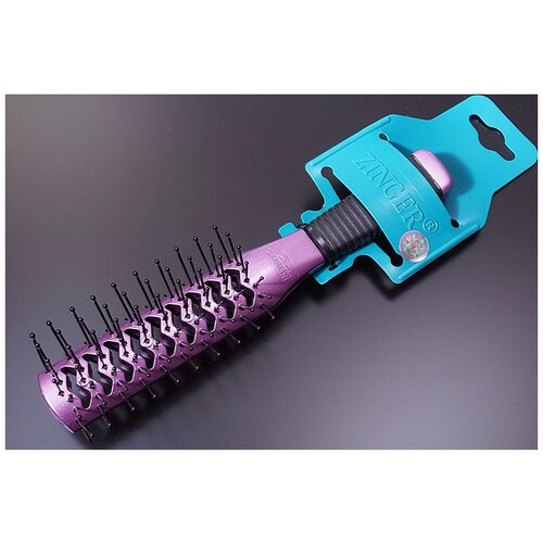 Расческа для волос парикмахерская двухстронняя INF-8250-№2 PINK , 9356