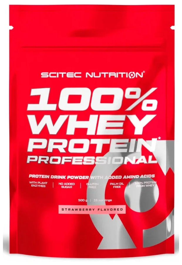 Scitec Nutrition 100% Whey Protein Professional, 500 г (Белый шоколад)