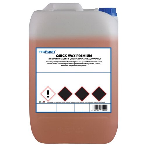 FRA-BER QUICK WAX ECO. Полирующий воск, 25 л, 70556
