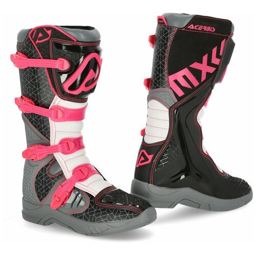 фото Мотоботы кроссовые acerbis x-team black/purple (р.43)