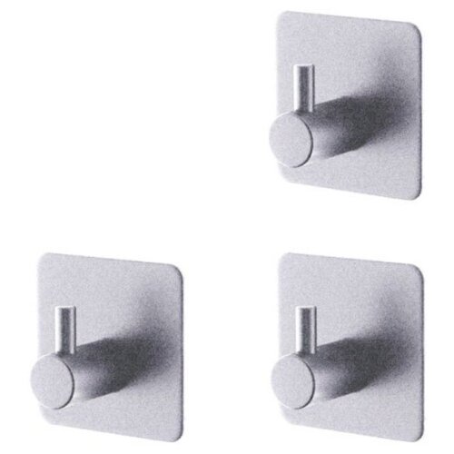 Крючок для ванной, Вешалки для одежды, полотенца для кухни , Крючки самоклеющиеся, 3 шт.