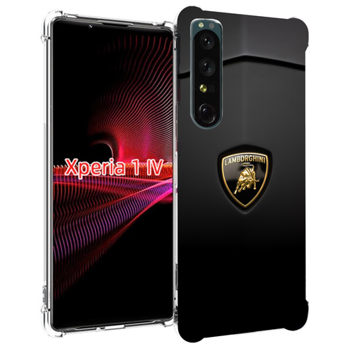 чехол mypads lamborghini ламборгини 1 мужской для sony xperia 1 iv задняя панель накладка бампер Чехол MyPads lamborghini ламба 3 для Sony Xperia 1 IV задняя-панель-накладка-бампер