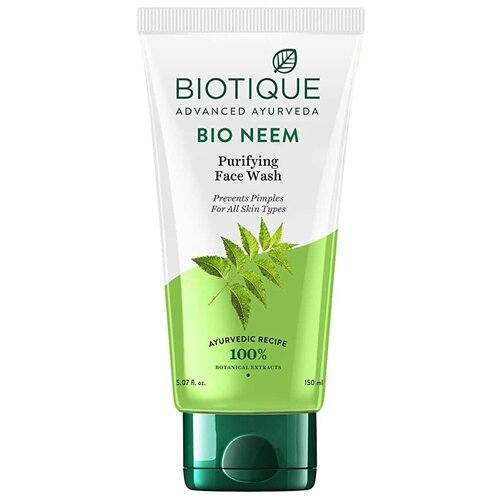 Biotique гель для умывания с нимом Bio Neem, 150 мл, 180 г