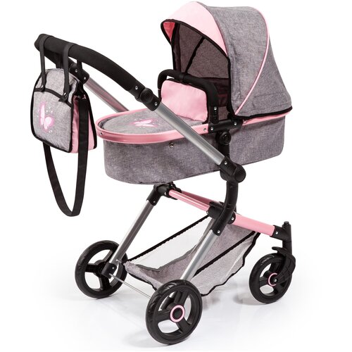 Детская Коляска для кукол Bayer Pram Neo Vario 18433AA коляски для кукол bayer desing pram neo vario