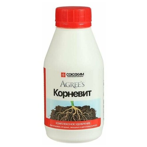 Удобрение СОЮЗХИМ Agree's корневит, 0.25 л, количество упаковок: 1 шт.