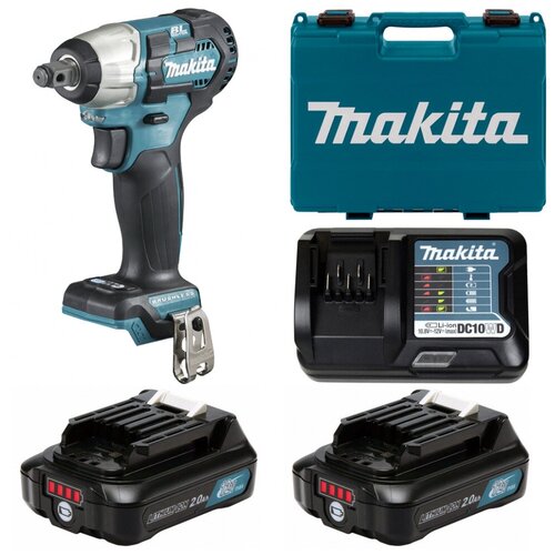 Аккумуляторный гайковерт Makita TW 161 DWAE (TW161DWAE) ударный гайковерт makita tw 160 dwae tw160dwae