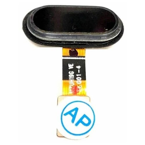 back home button fingerprint sensor flex cable for meizu m5 note m5s original phone repair parts Шлейф c кнопкой Home для Meizu M5, M5S Черный