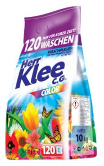 Стиральный порошок Herr Klee C.g. Color для цветного белья 10 кг м/у