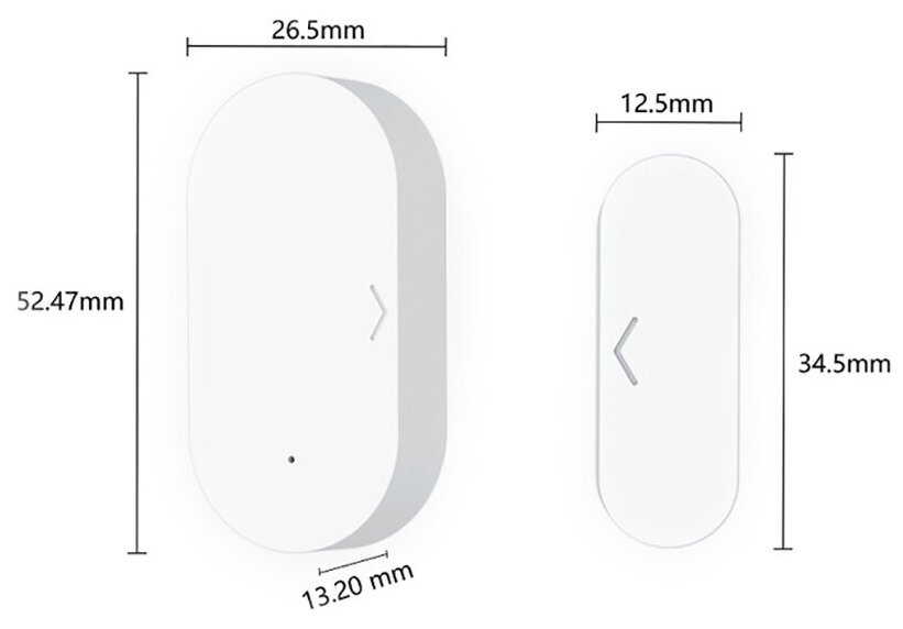 Умный Zigbee датчик открытия дверей и окон ROXIMO SZD08