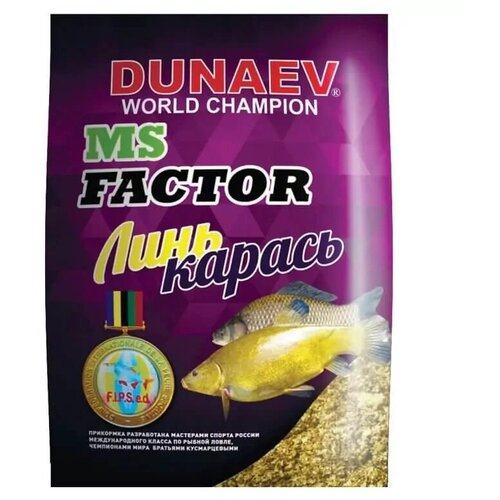фото Прикормка dunaev ms factor линь карась (1кг)