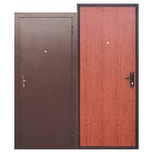 дверь входная стальная металлическая интекрон колизей гладкая дуб тоскано Входная дверь Ferroni Стройгост 5 РФ Рустикальный дуб 960*2050 правая