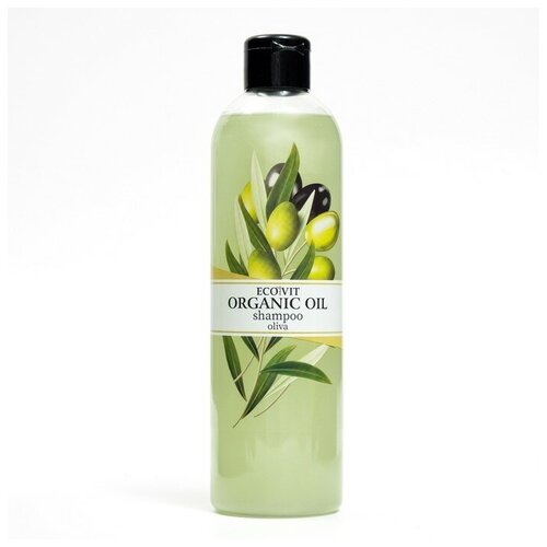 Шампунь ECOandVIT, для волос, питательный, олива, Organic Oil, 500 мл