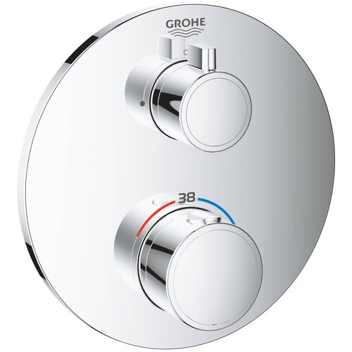 Термостат для душа Grohe Grohtherm 24075000 смеситель для душа grohe grohtherm 24075000