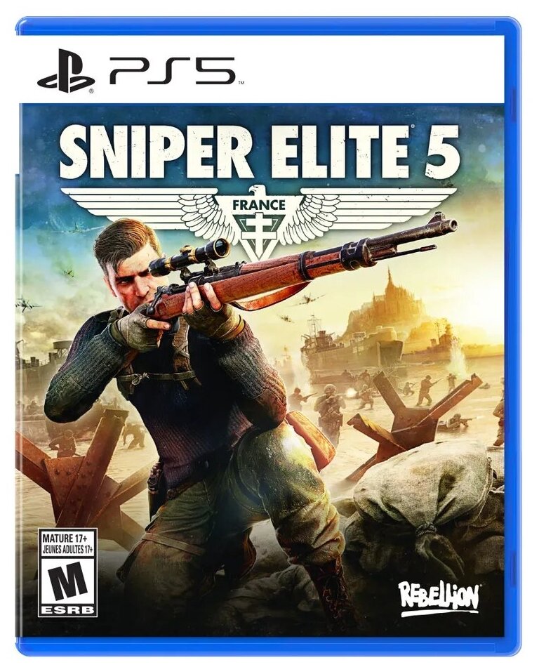 Игра Sniper Elite 5 (PlayStation 4 Русские субтитры)