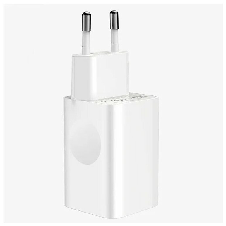 Baseus / Сетевое зарядное устройство / Адаптер Блок питания Quick Charger USB 24W QC3.0 белое