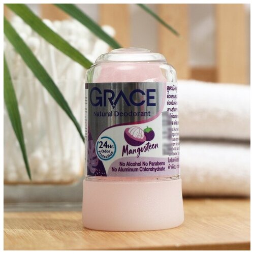 Дезодорант кристаллический Grace Mineral Herbal Deodorant с мангостином 70 г