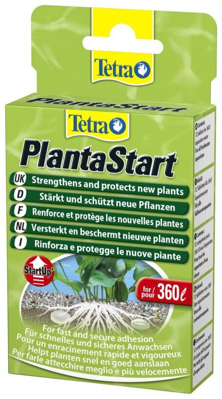 Удобрение для аквариумных растений TETRA Plant PlantaStart 12 таблеток