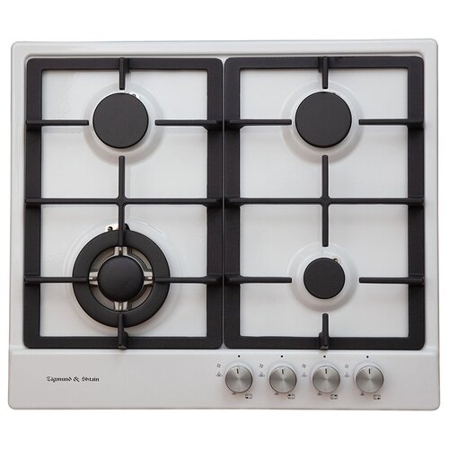 Варочная панель газ Zigmund Shtain GN 12861 W бел решётка чугунКитай 1799000₽