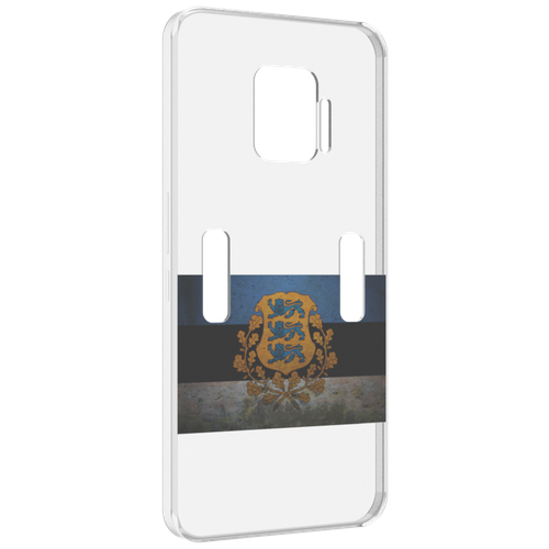 Чехол MyPads герб флаг эстонии-1 для ZTE Nubia Red Magic 7 Pro задняя-панель-накладка-бампер