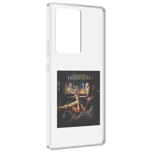Чехол MyPads Drake - You Only Live Once 2 для ZTE Nubia Z40 Pro задняя-панель-накладка-бампер