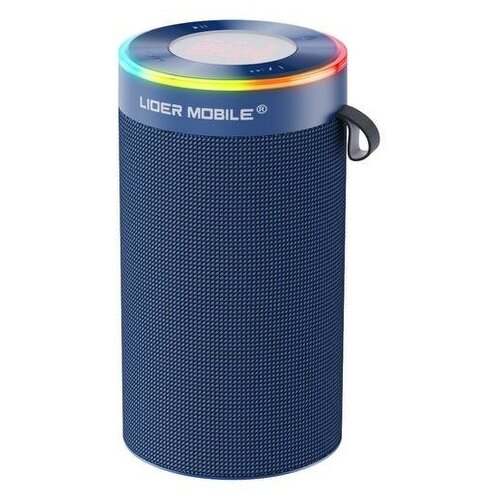 Портативная Bluetooth колонкасветомузыкальная подсветкасиний 178000₽