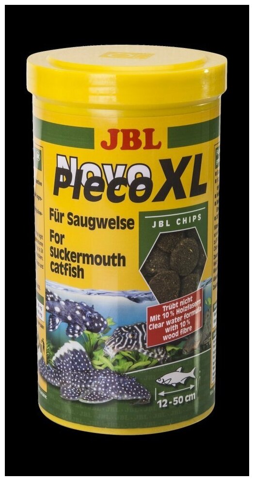 Сухой корм для рыб JBL NovoPleco XL, 1 л, 500 г - фотография № 11