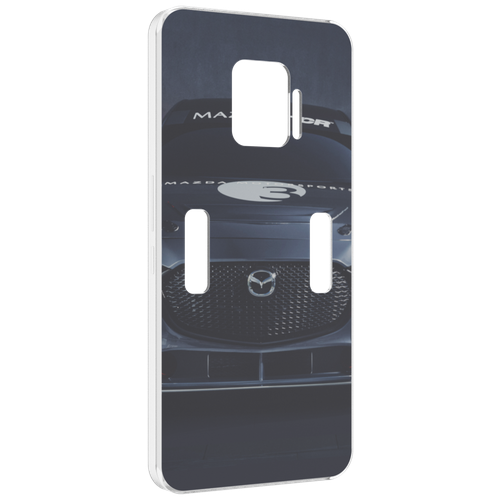 Чехол MyPads mazda мазда 3 для ZTE Nubia Red Magic 7 Pro задняя-панель-накладка-бампер