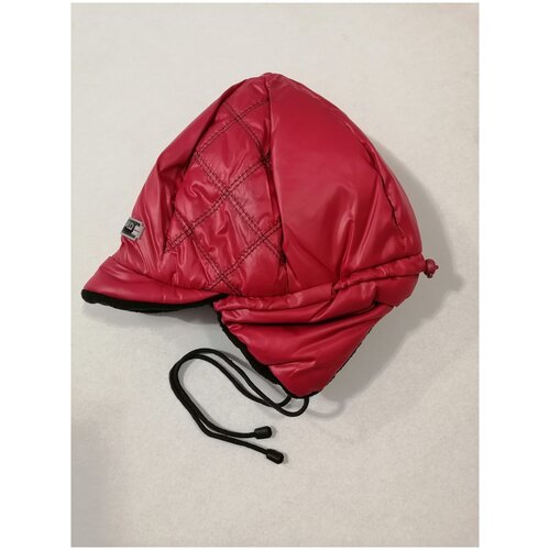 фото Шапка , размер 54, красный нет бренда