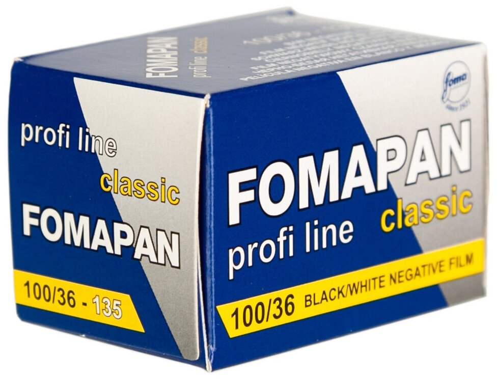 Фотопленка 35 Fomapan profi line classic 100 135 черно-белая