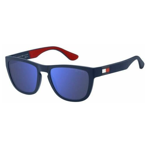 фото Солнцезащитные очки tommy hilfiger, невидимка, для мужчин, синий