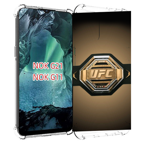 Чехол MyPads UFC единоборства мужской для Nokia G11 / G21 задняя-панель-накладка-бампер чехол mypads единоборства самбо медведь для nokia g11 g21 задняя панель накладка бампер
