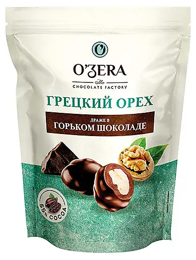 «OZera» драже Грецкий орех в горьком шоколаде 150 г KDV