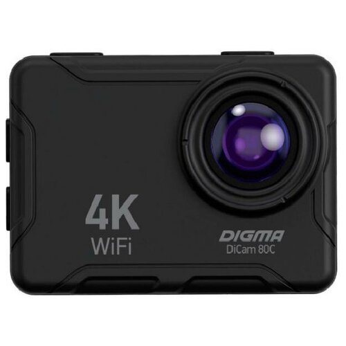 Экшн-камера Digma DiCam 80C черный Dc80c .