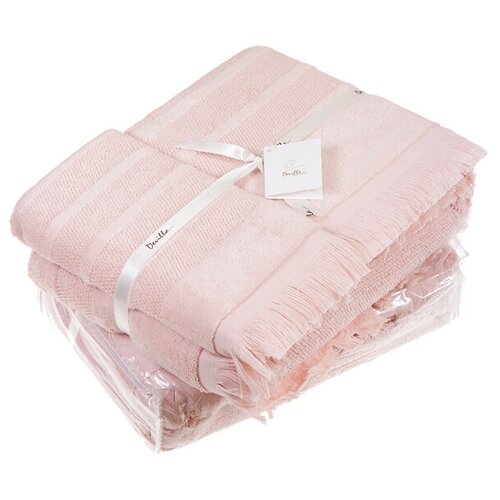 Набор полотенец 3 шт Devilla Mousse персиковый