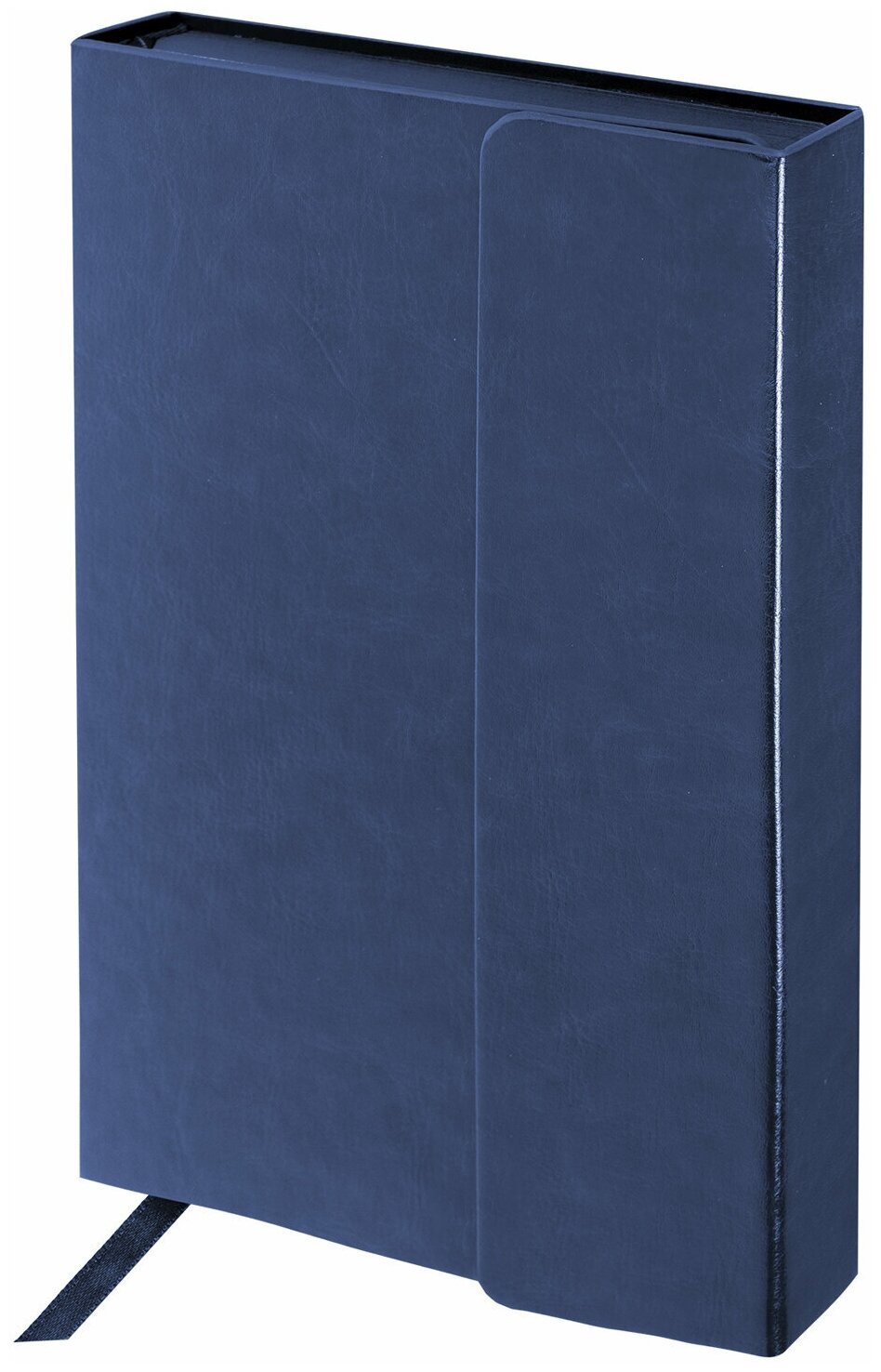 Ежедневник недатированный А5 (148х218мм) GALANT Magnetic, 160л, кожзам, магн. клап, синий, 111879
