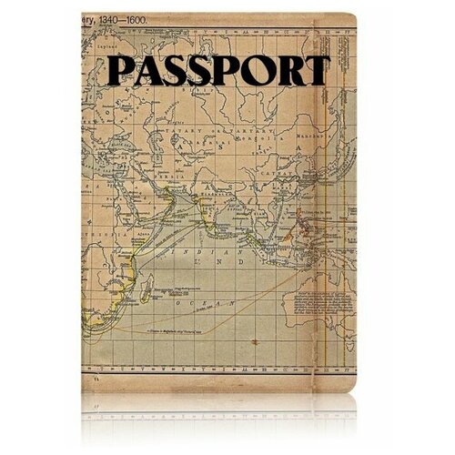 Обложка для паспорта карта