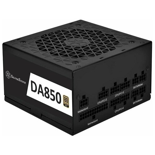 Блок питания Silverstone Sst-da850-g (sst-ax0850mcgd-a) 850W, 80 Plus Gold, Full Modular, 1*12V, 120 .