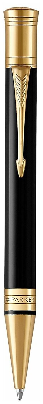 Ручка шариковая Parker Duofold K74 (CW1931386) Black GT M черн. черн. подар.кор. - фотография № 4