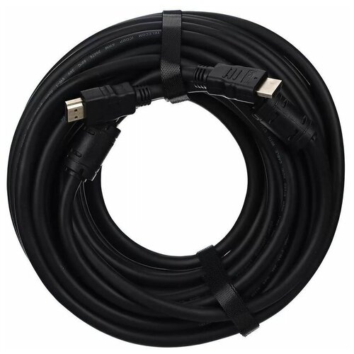 Кабель HDMI-19M --- HDMI-19M ver 2.0+3D/Ethernet,2 фильтра 15m Telecom