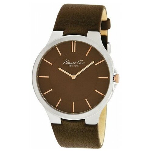 наручные часы kenneth cole ikc2697 Наручные часы KENNETH COLE, коричневый