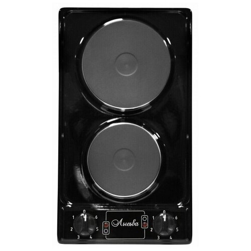 Плитка электрическая 2КОНФнастольная 22КВ ЭПБ 21 29Х51Х10СМ черная лысьва 576400₽